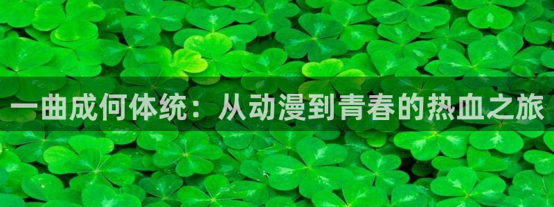 禁动漫天堂：一曲成何体统：从动漫到青春的热血之旅