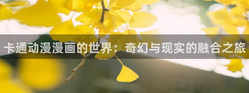 男人动漫天堂在线：卡通动漫漫画的世界：奇幻与现实的融合之旅